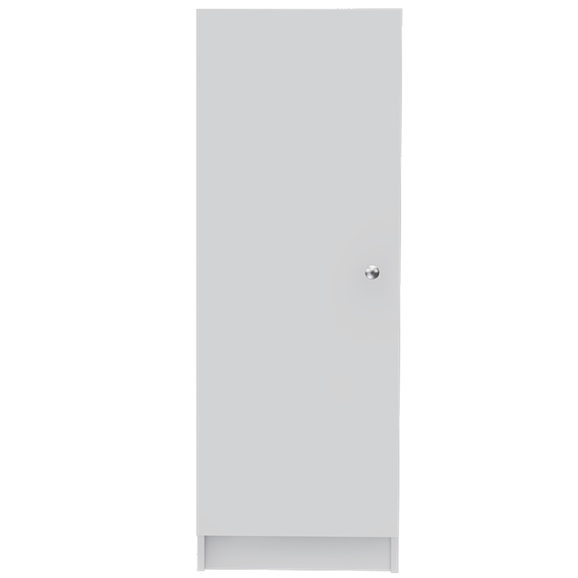 47" White Wood Pantry Or Storage Closet - Loft&Timber