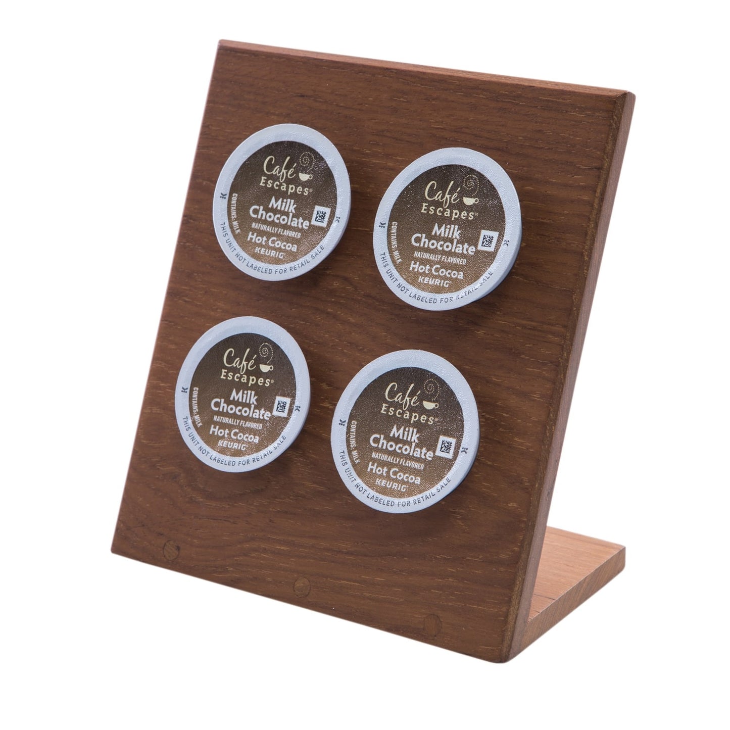 Free Standing 6.00 " Wood Coffee Storage & Accessories - Loft&Timber