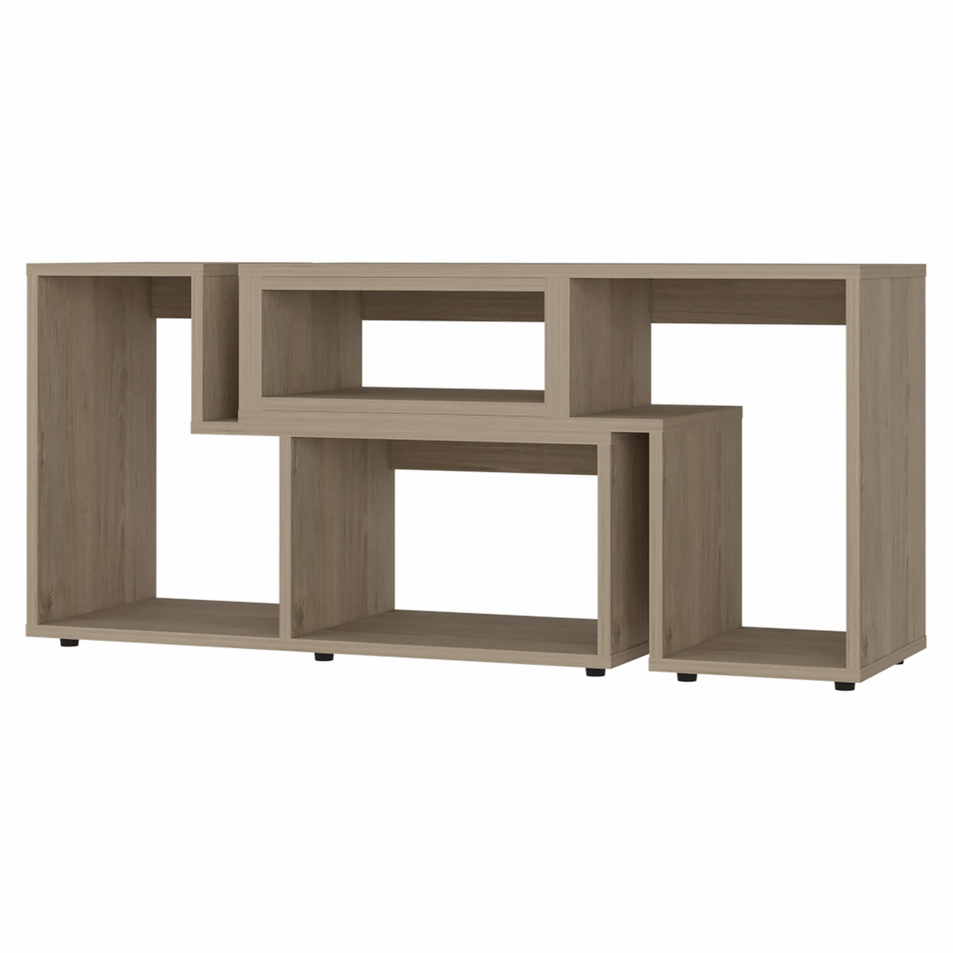 63" Open Shelving TV Stand - Loft&Timber