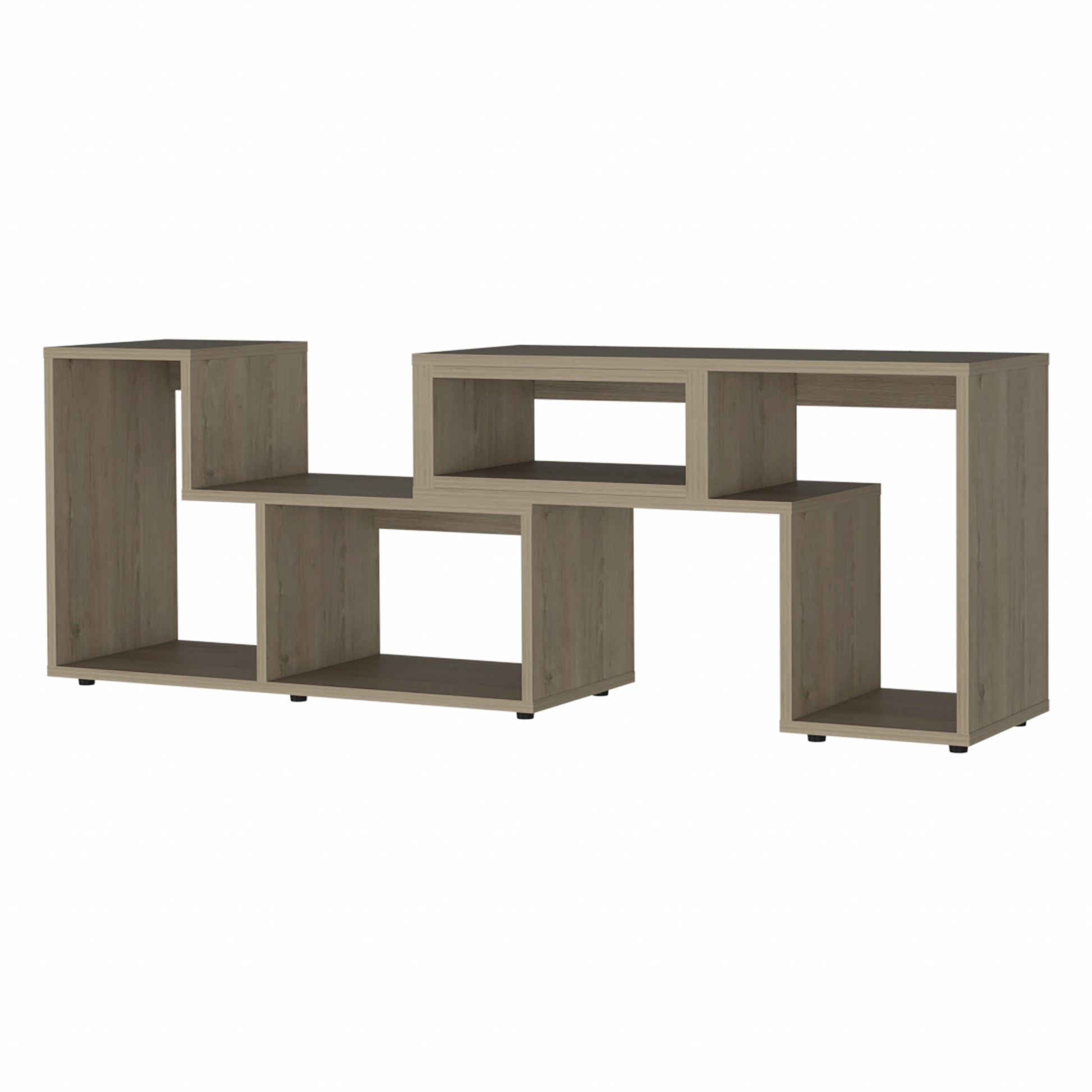 63" Open Shelving TV Stand - Loft&Timber