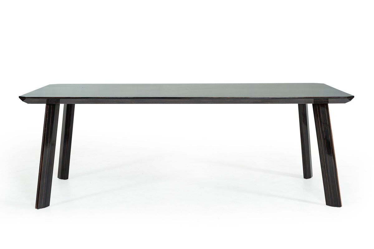 87" Ebony Dining Table - Loft&Timber