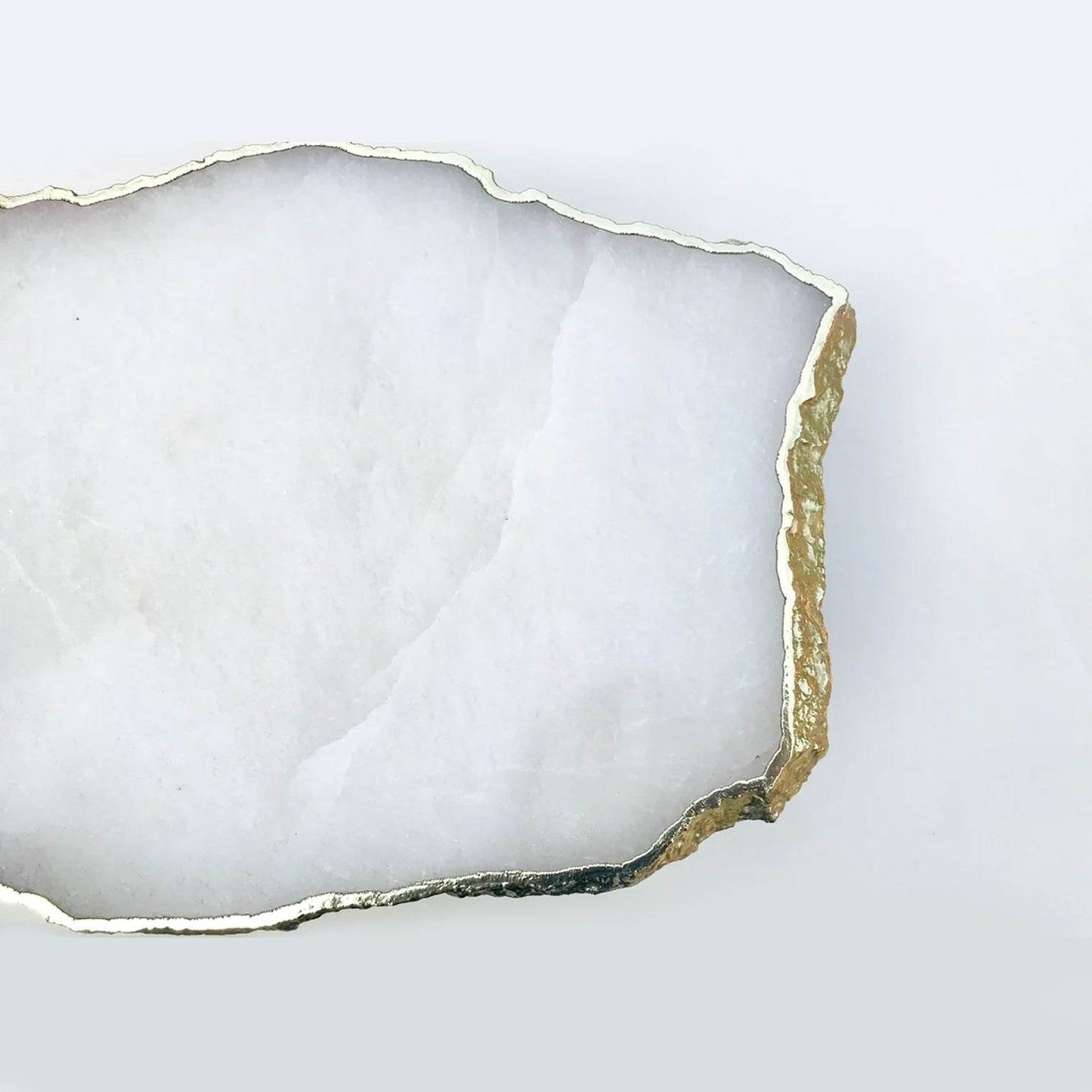 White Agate Cake Stand/Centrepiece/Display Stand/Tray - Loft&Timber