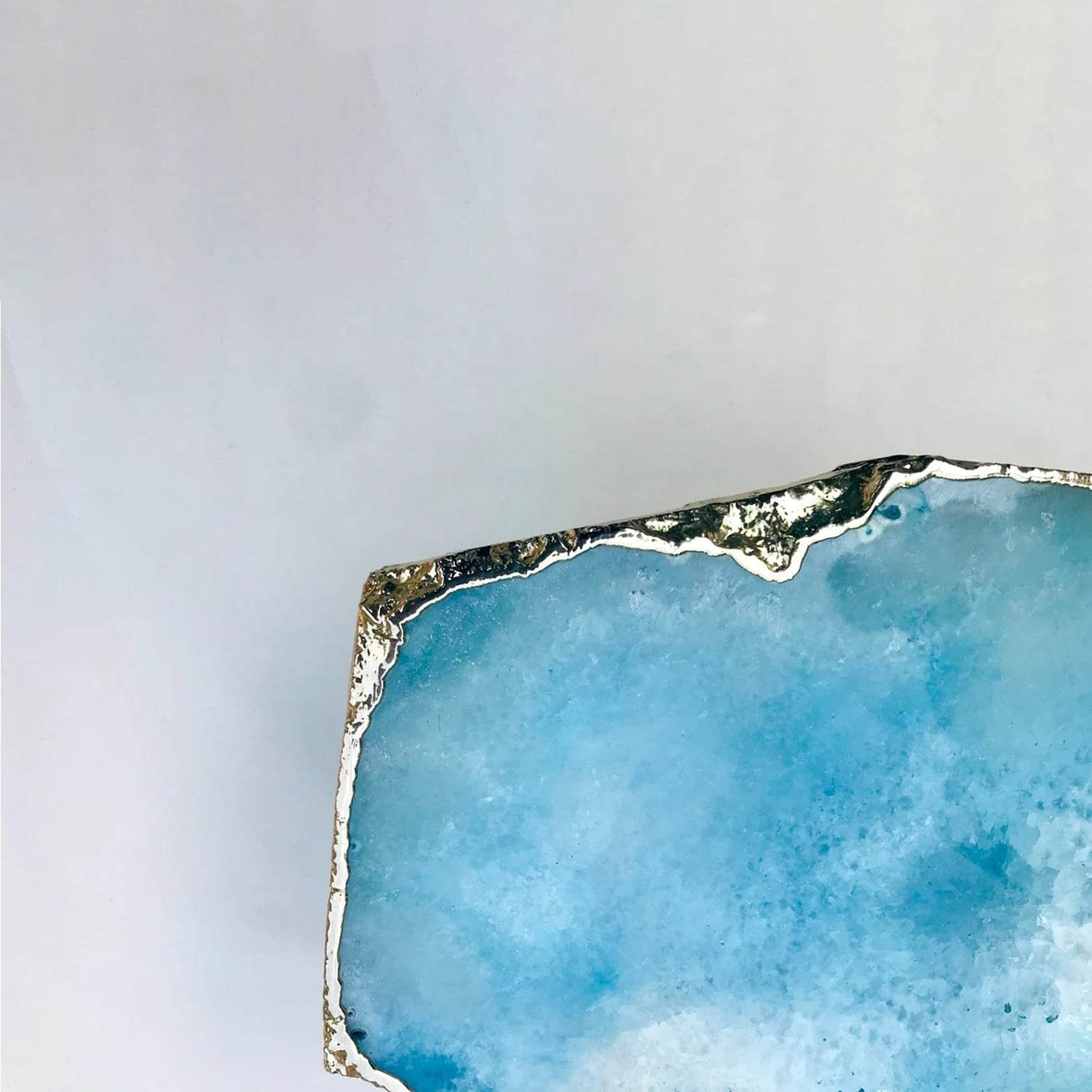 Blue Agate Cake Stand/Centrepiece/Display Stand/Tray - Loft&Timber