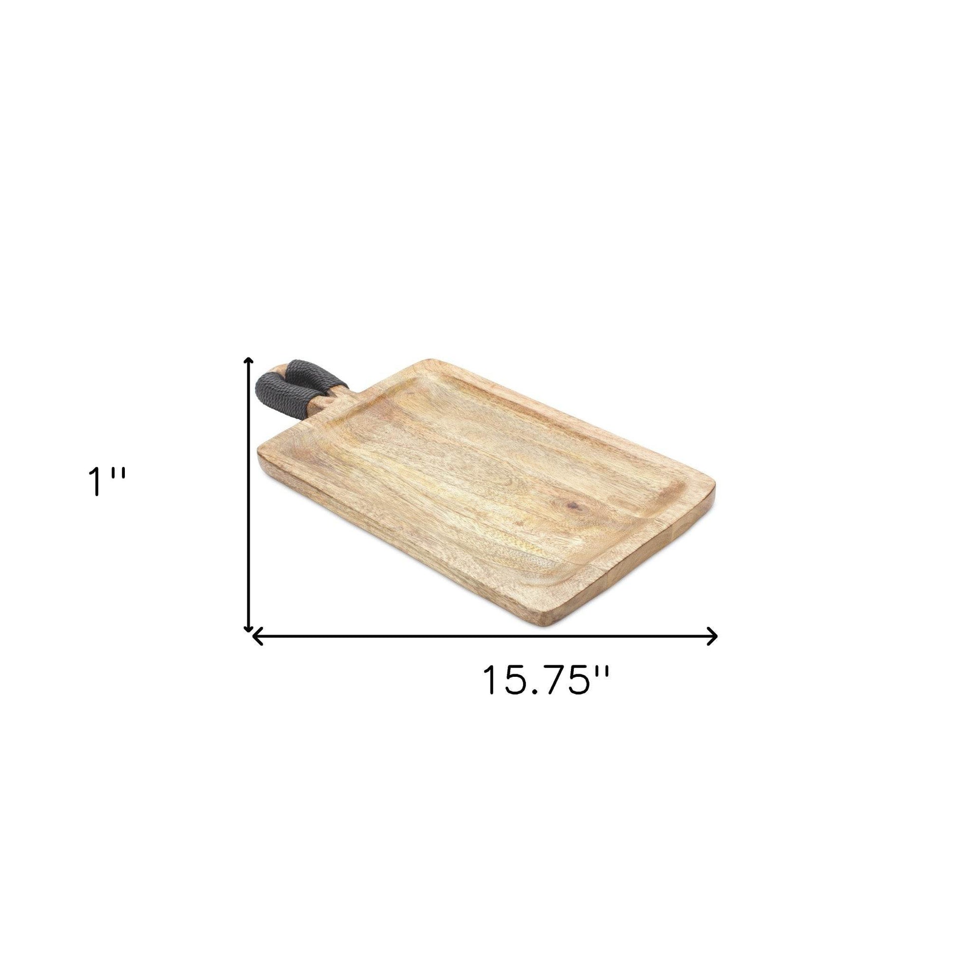 Set of Two Brown Solid Wood Cheese Boards - Loft&Timber