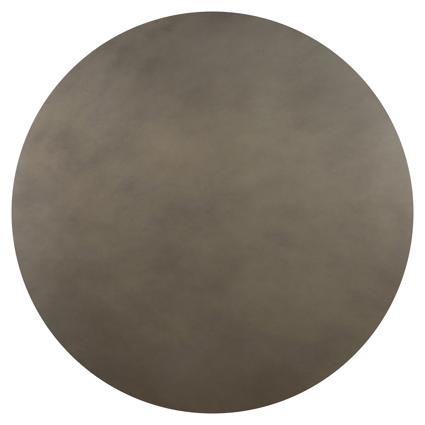 36" Gray And Black Concrete And Solid Wood Round Coffee Table - Loft&Timber