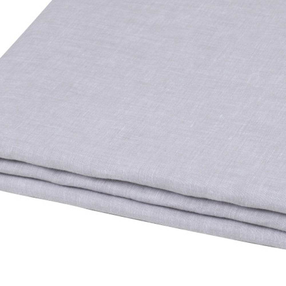 Cloud Linen Twin Flat Sheet - Loft&Timber