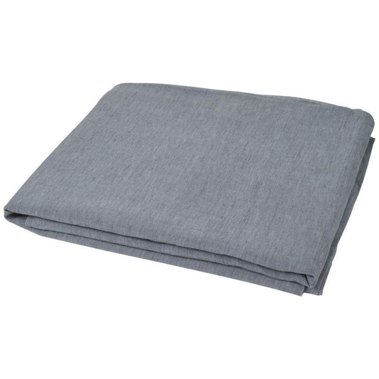 Slate Gray Linen King Flat Sheet - Loft&Timber