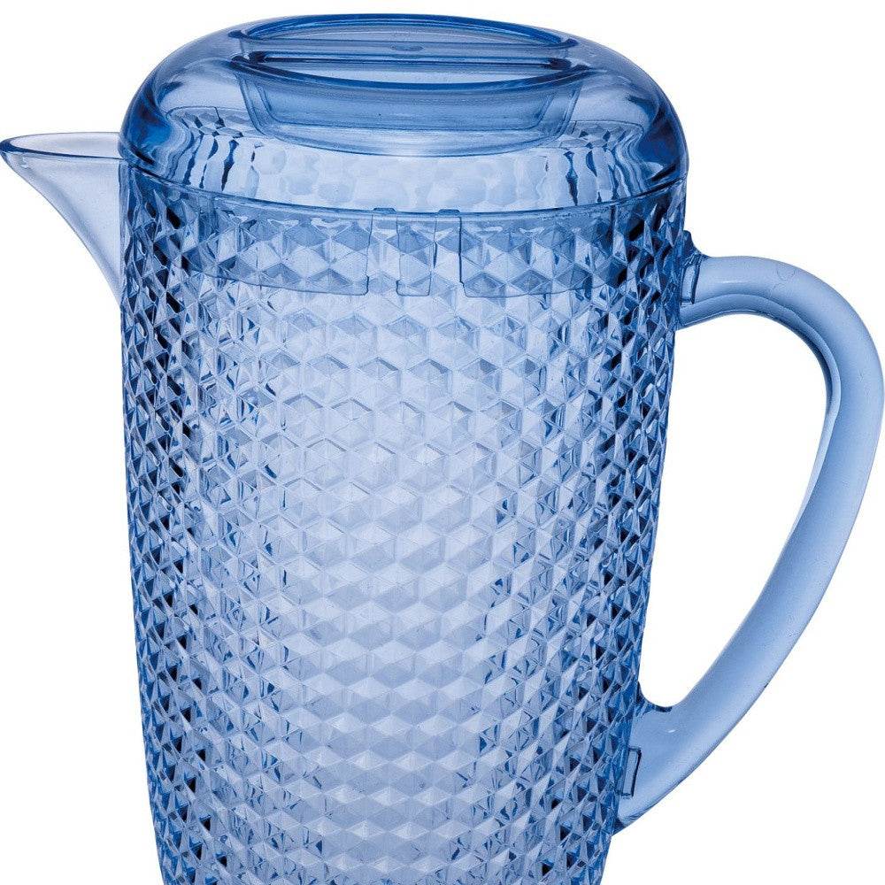 2.5 Quart Blue Diamond Acrylic Pitcher - Loft&Timber
