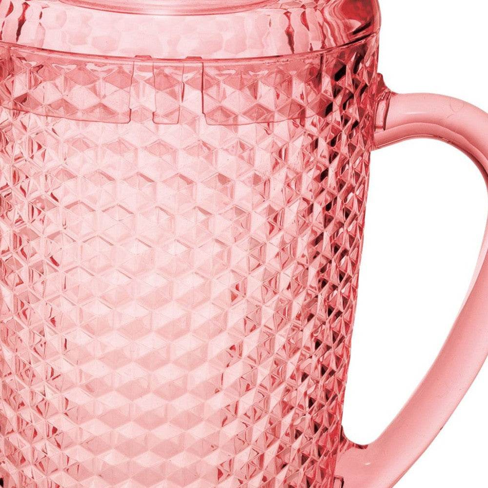 2.5 Quart Pink Diamond Acrylic Pitcher - Loft&Timber
