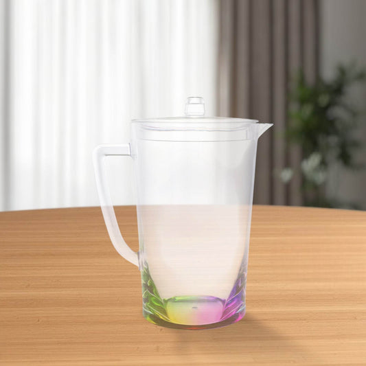 2.75 Quart Clear and Rainbow Acrylic Pitcher - Loft&Timber