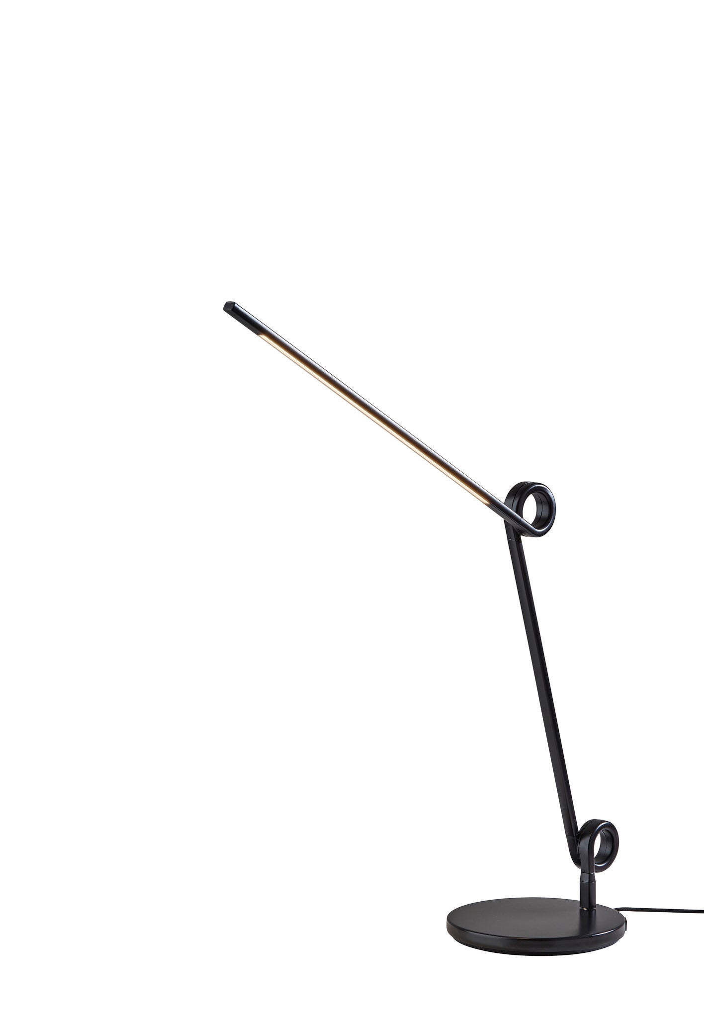 35" Black Metal Novelty Desk Lamp - Loft&Timber
