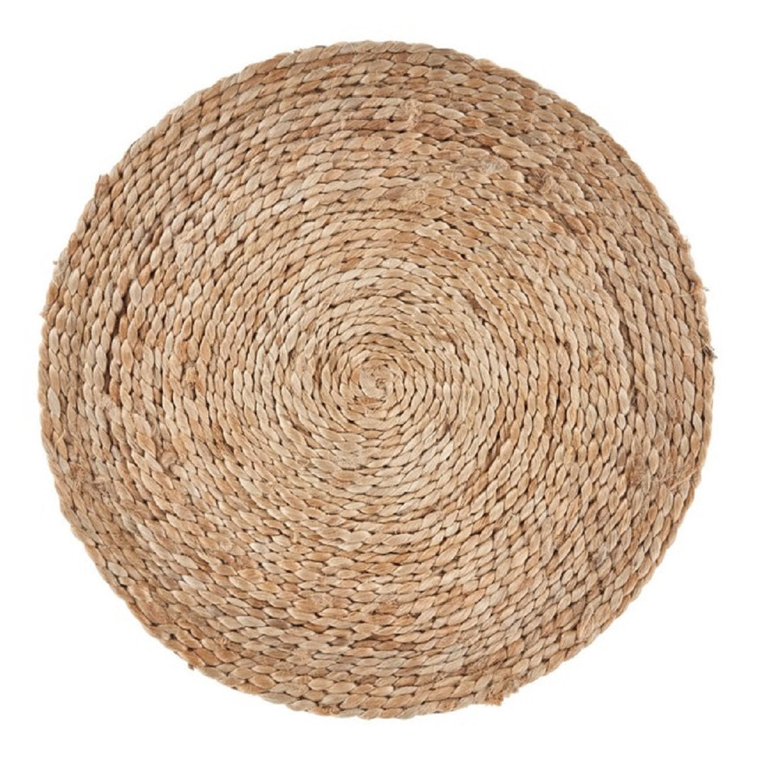 15" Set of Two Natural Jute Round Placemats - Loft&Timber