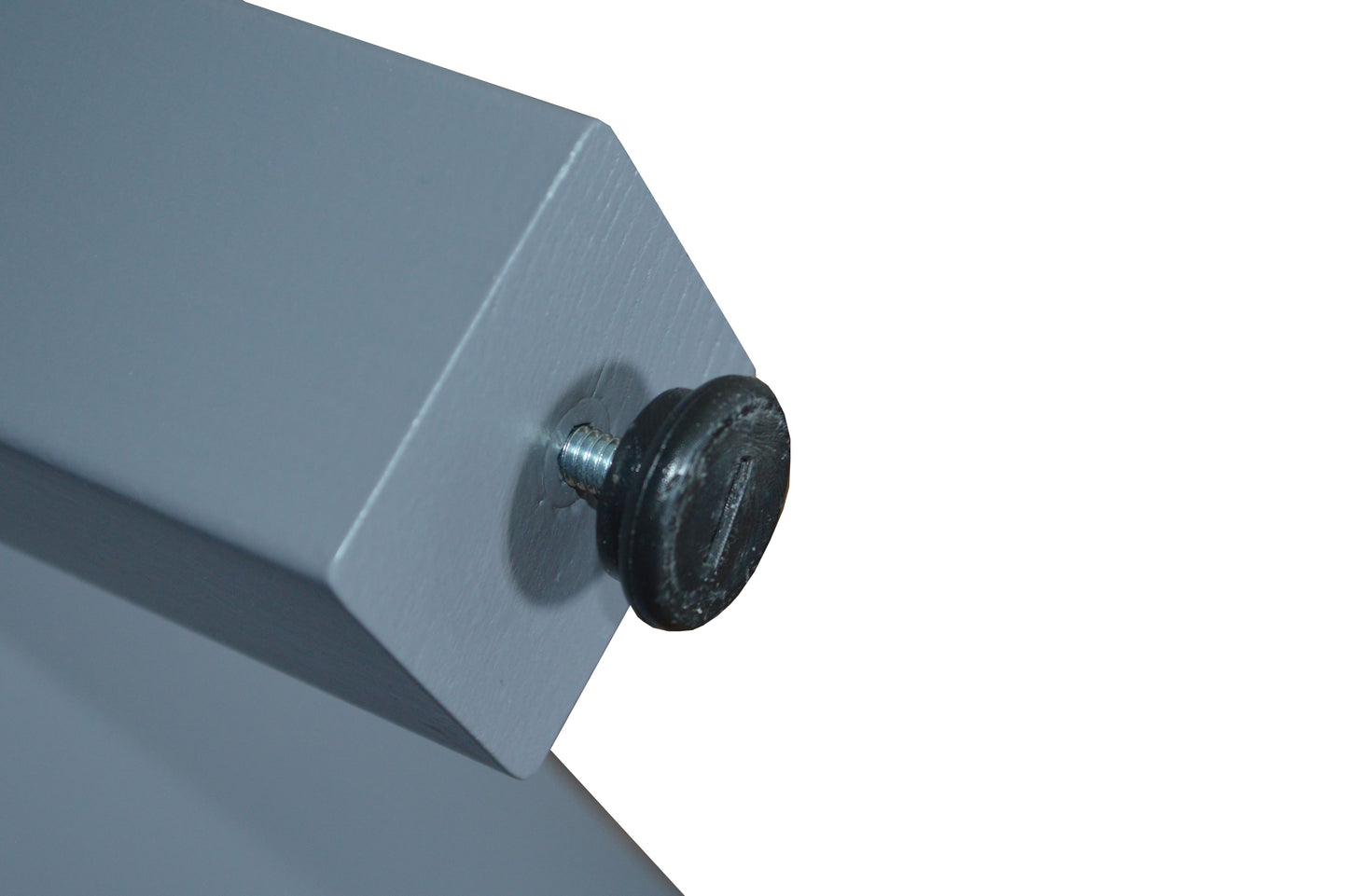 60" Gray Solid Wood Dining Table - Loft&Timber