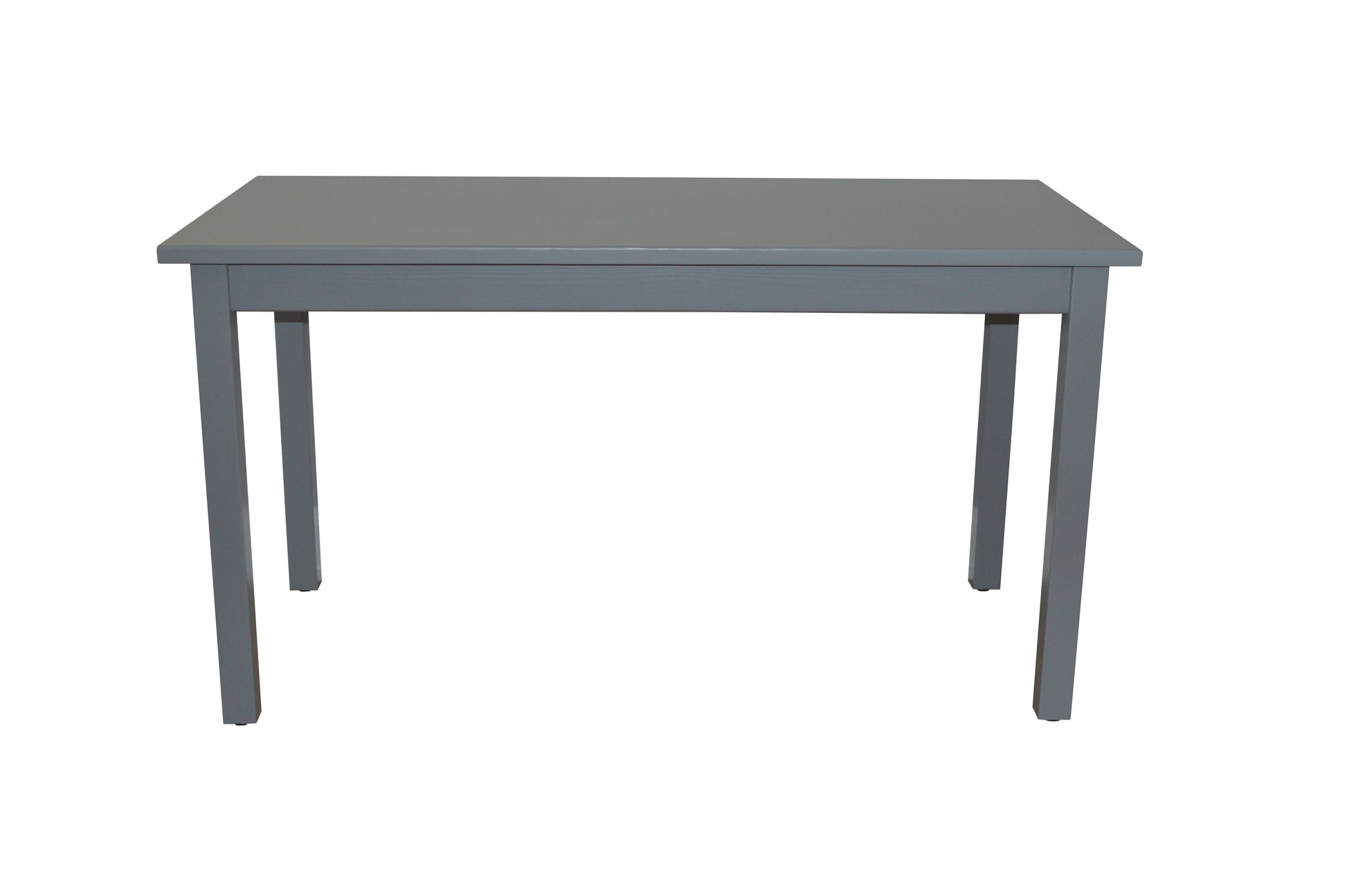 60" Gray Solid Wood Dining Table - Loft&Timber