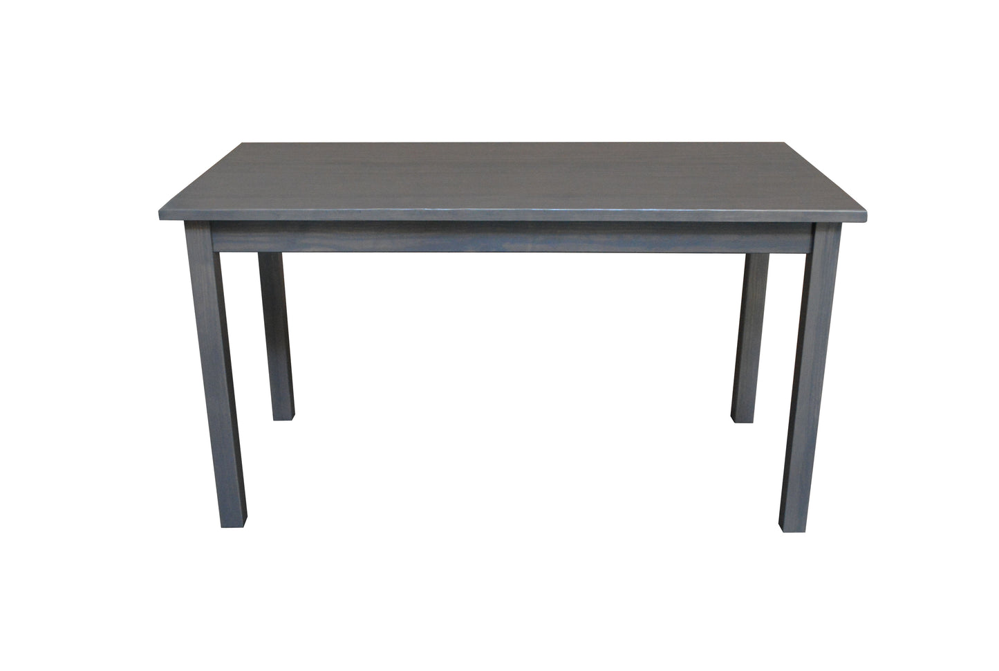 60" Gray Solid Wood Dining Table - Loft&Timber