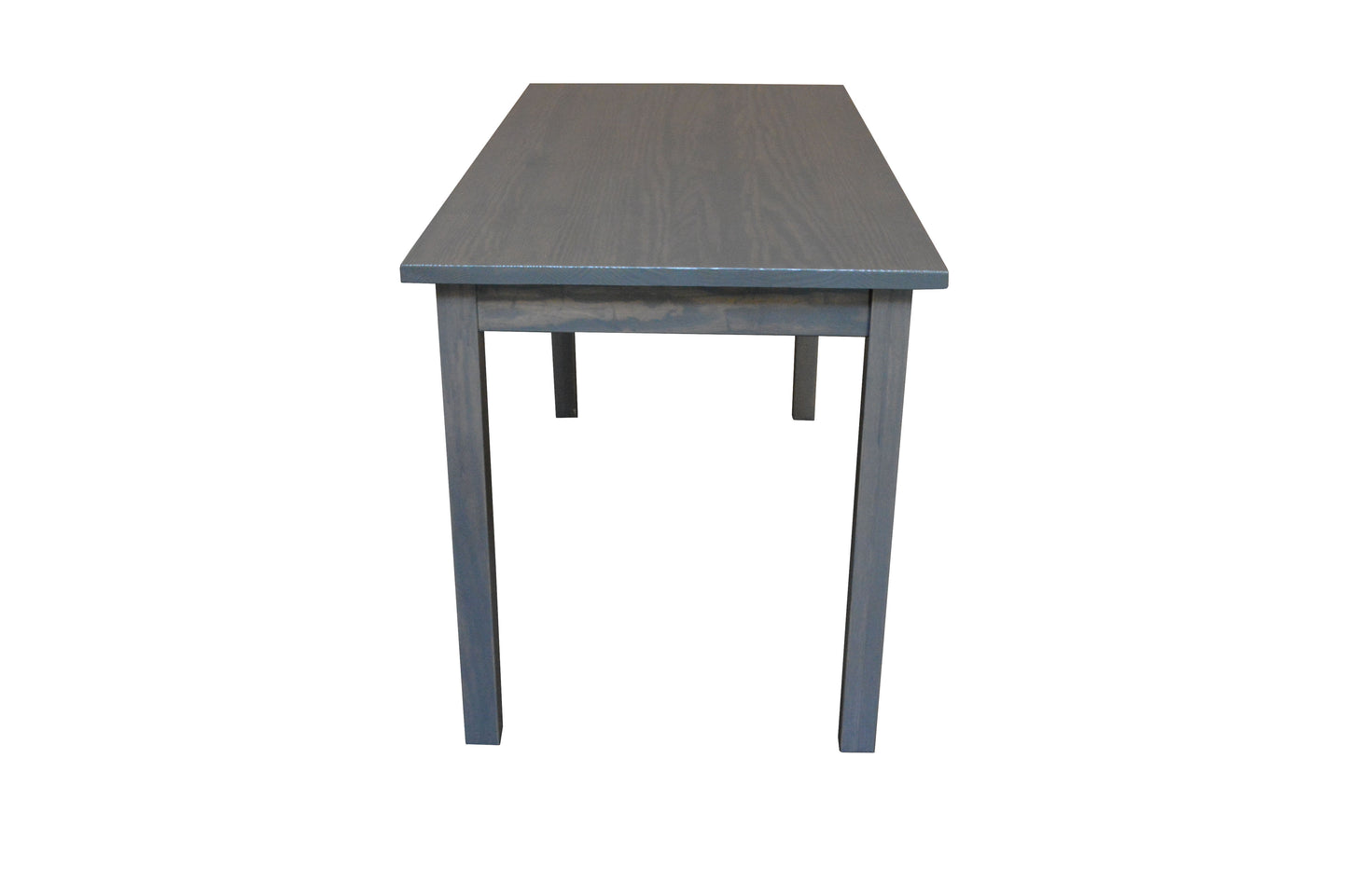 60" Gray Solid Wood Dining Table - Loft&Timber