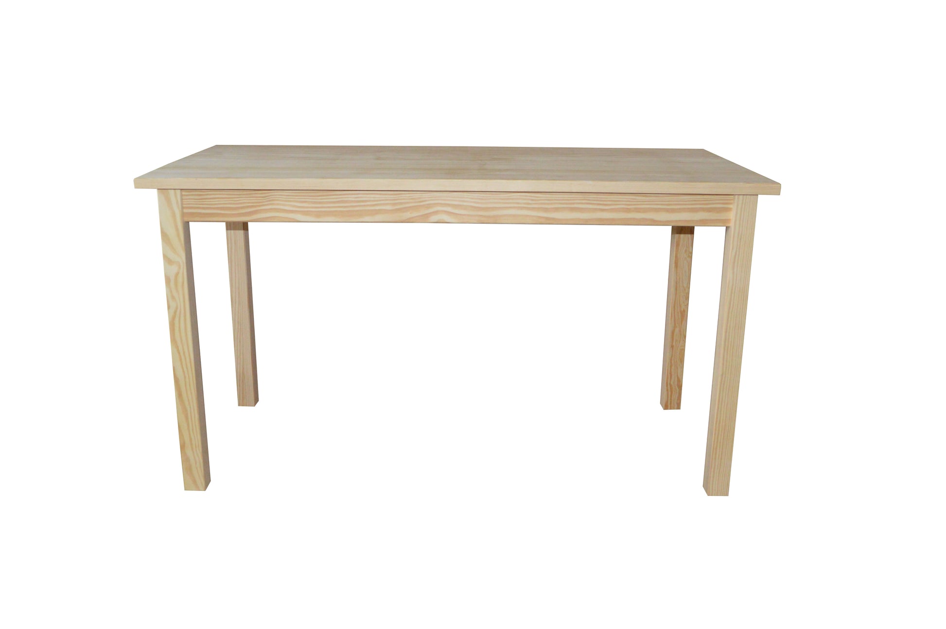 60" Natural Solid Wood Dining Table - Loft&Timber