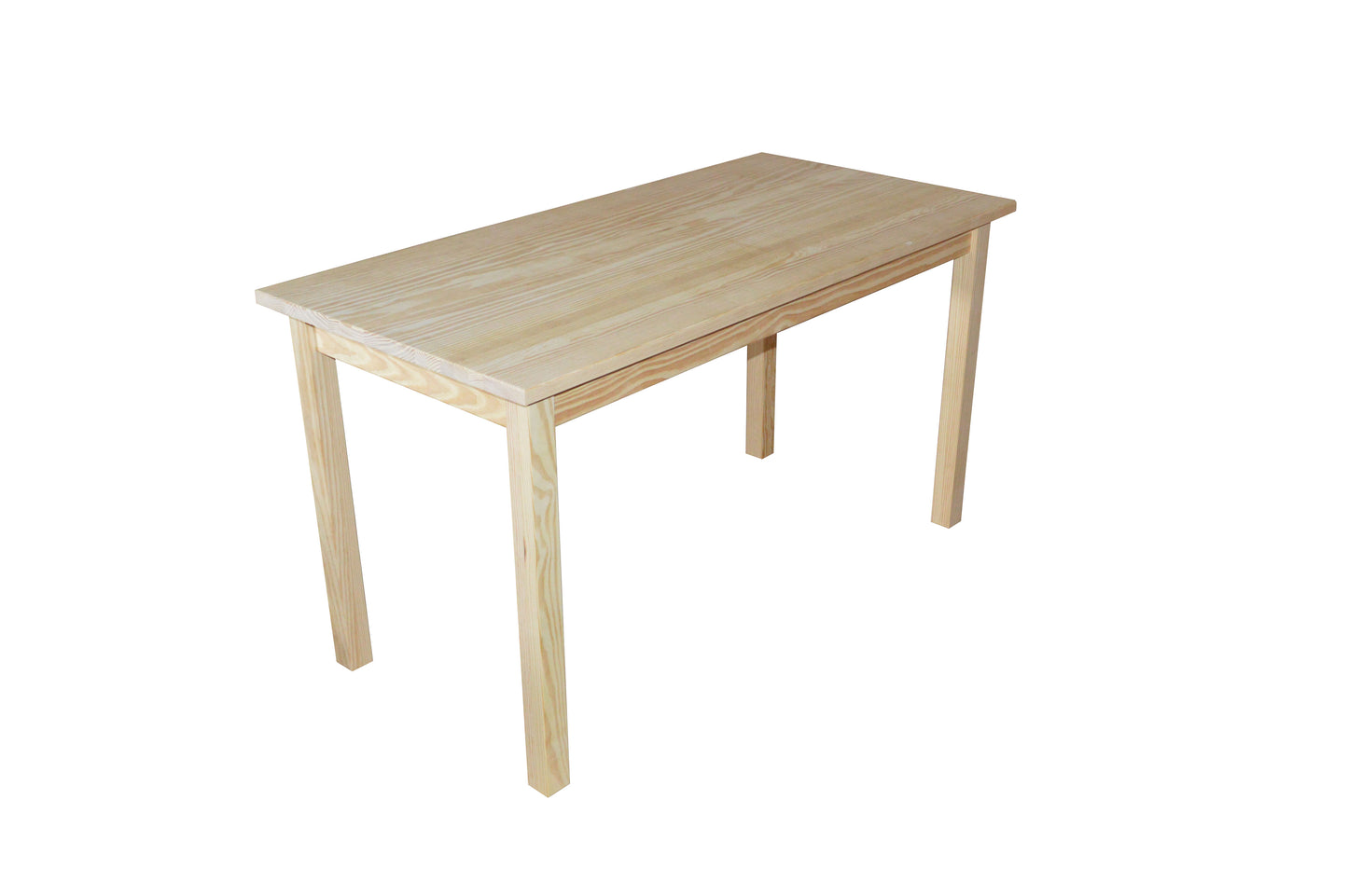 60" Natural Solid Wood Dining Table - Loft&Timber