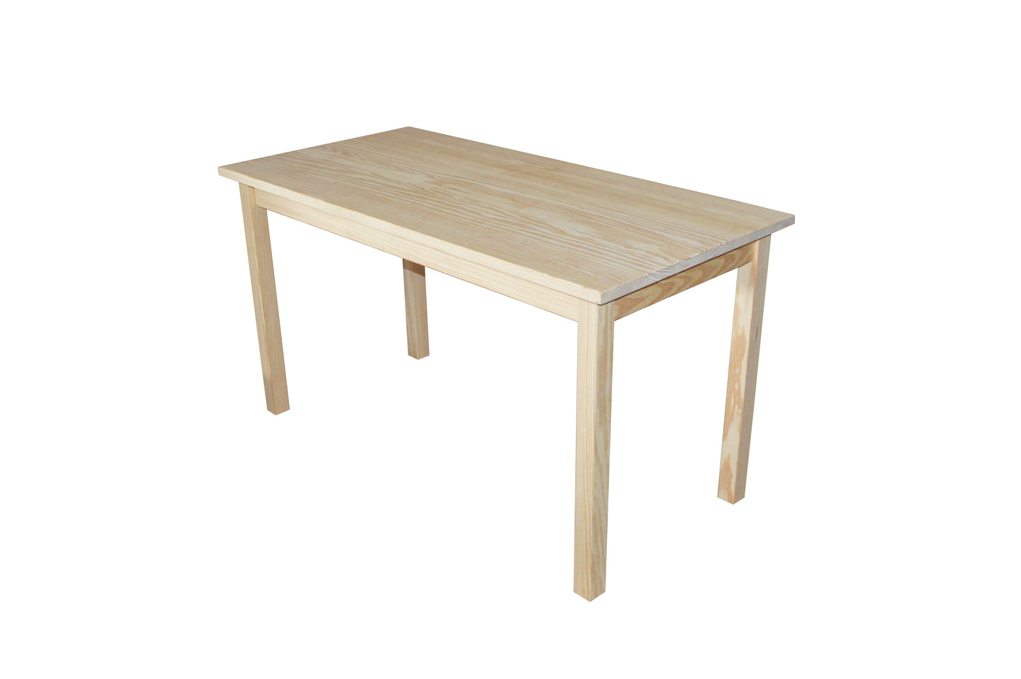 60" Natural Solid Wood Dining Table - Loft&Timber