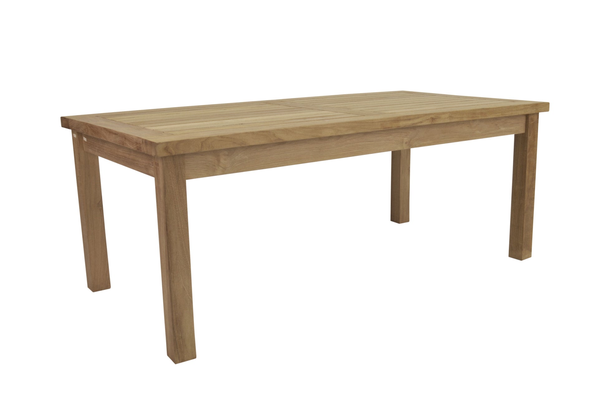 47" Natural Solid Wood Outdoor Coffee Table-3