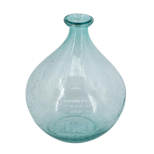 10" Aqua Bud Glass Table Vase - Loft&Timber
