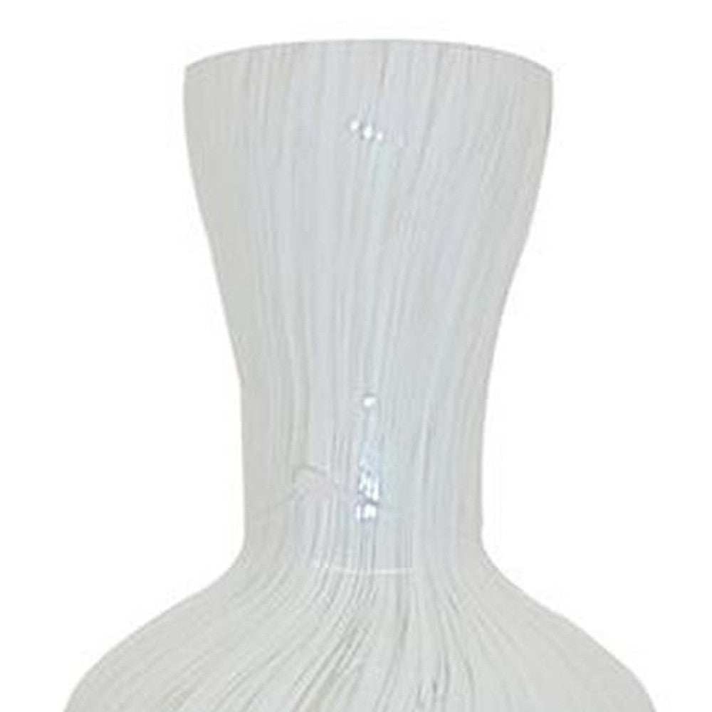 12" Opal Round Glass Table Vase - Loft&Timber