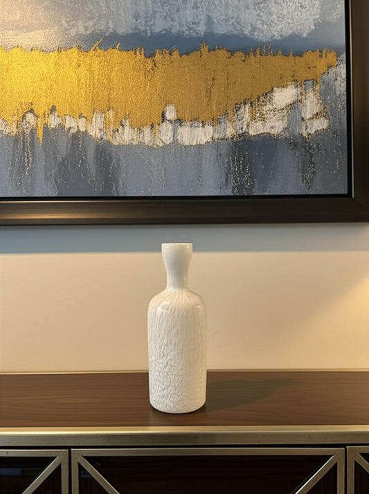 12" Opal Round Glass Table Vase - Loft&Timber