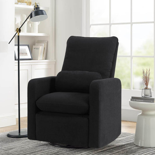 GAP Cloud Recliner with Livesmart Evolve - Sustainable Performance Fabric, Jet Black - Loft&Timber