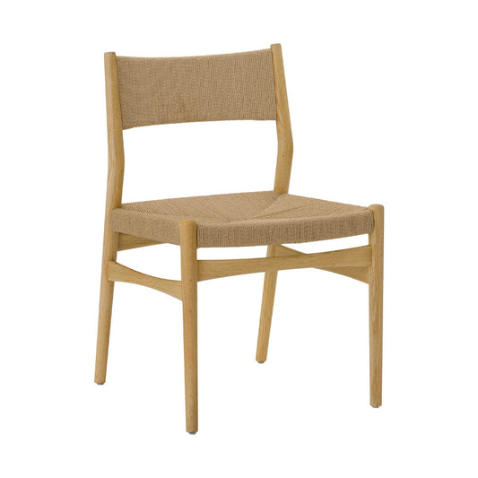Five Piece Oak Oval Dining Set with Four Chairs - Loft&Timber