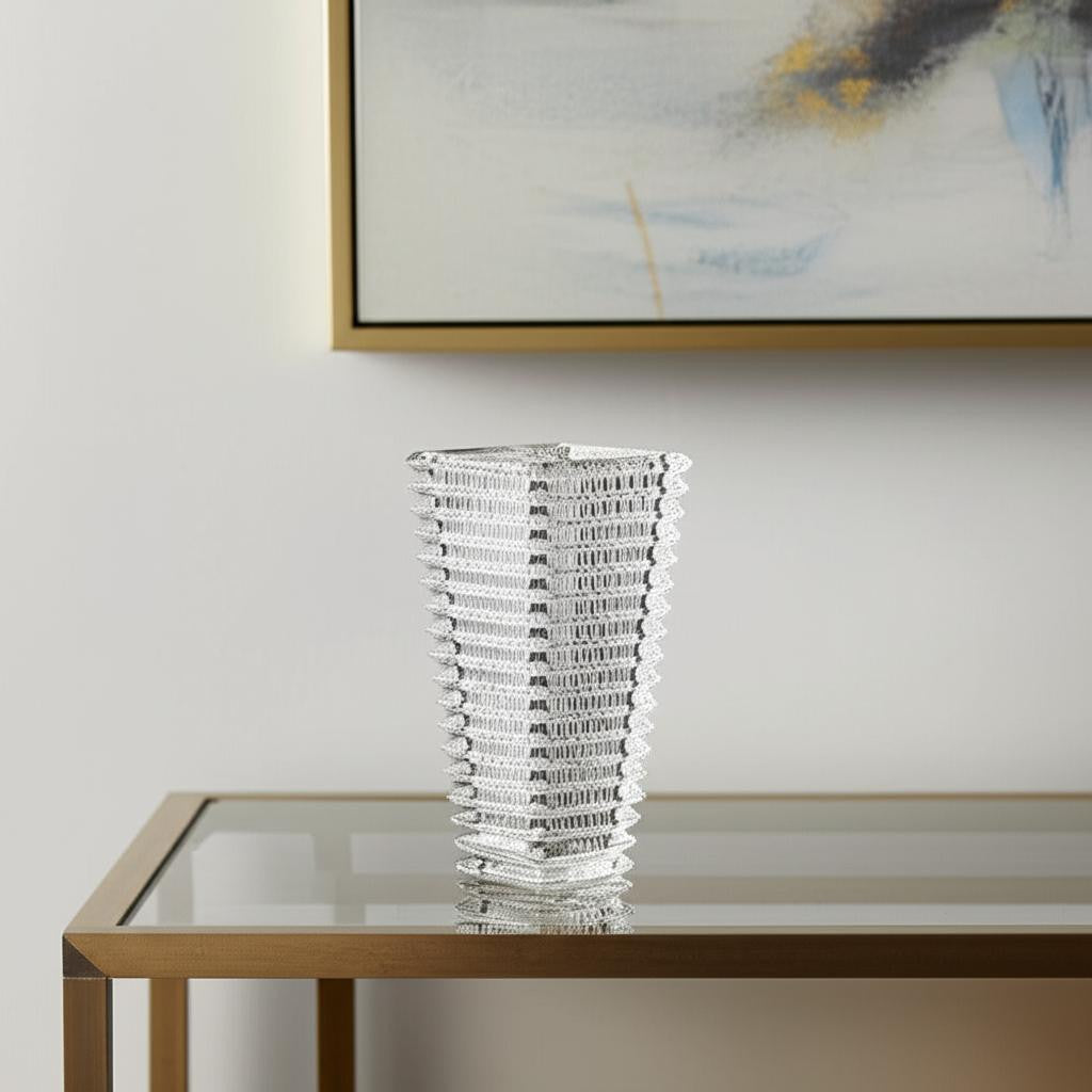 11" Clear Glass Table Vase - Loft&Timber