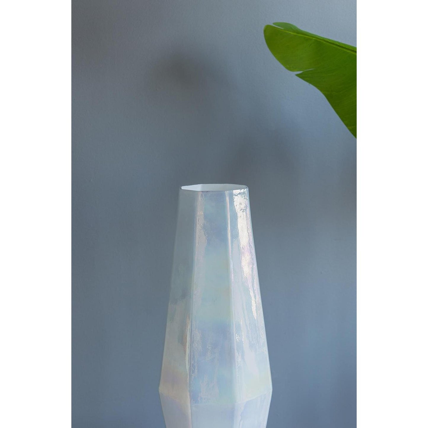 20" Opal Cylinder Glass Table Vase - Loft&Timber