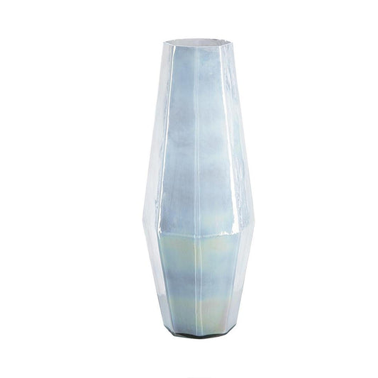 20" Opal Cylinder Glass Table Vase - Loft&Timber