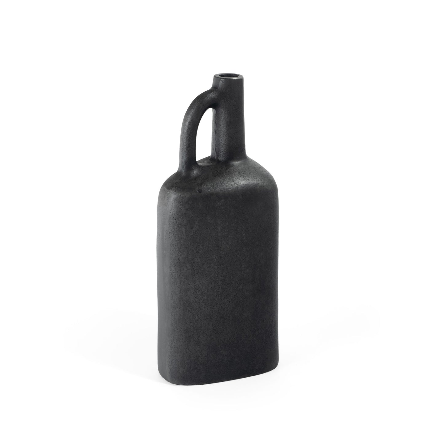 11" Gray Aluminum Jug Table Vase - Loft&Timber