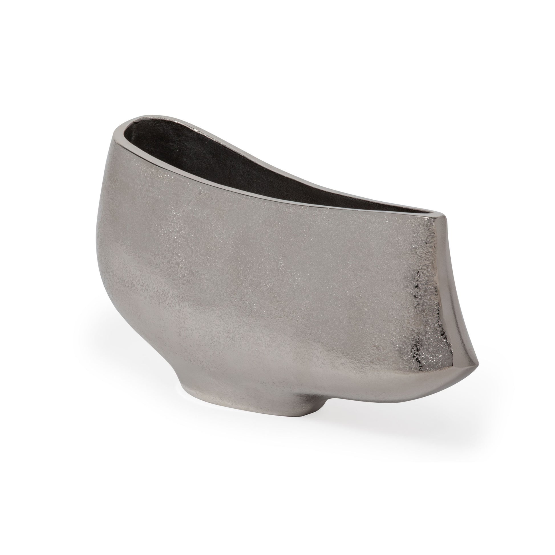 7" Nickel Aluminum Table Vase - Loft&Timber