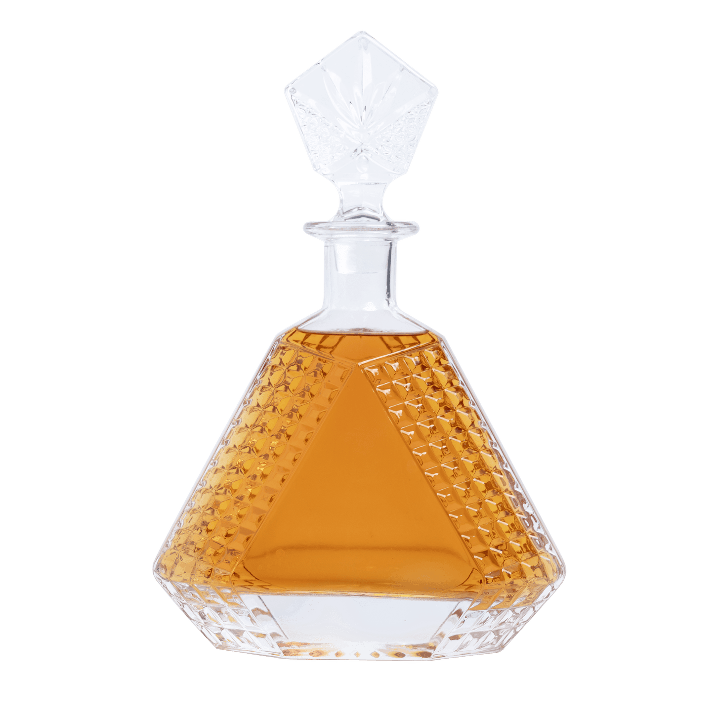 Whiskey Decanter - Triangle - 650ML - Loft&Timber