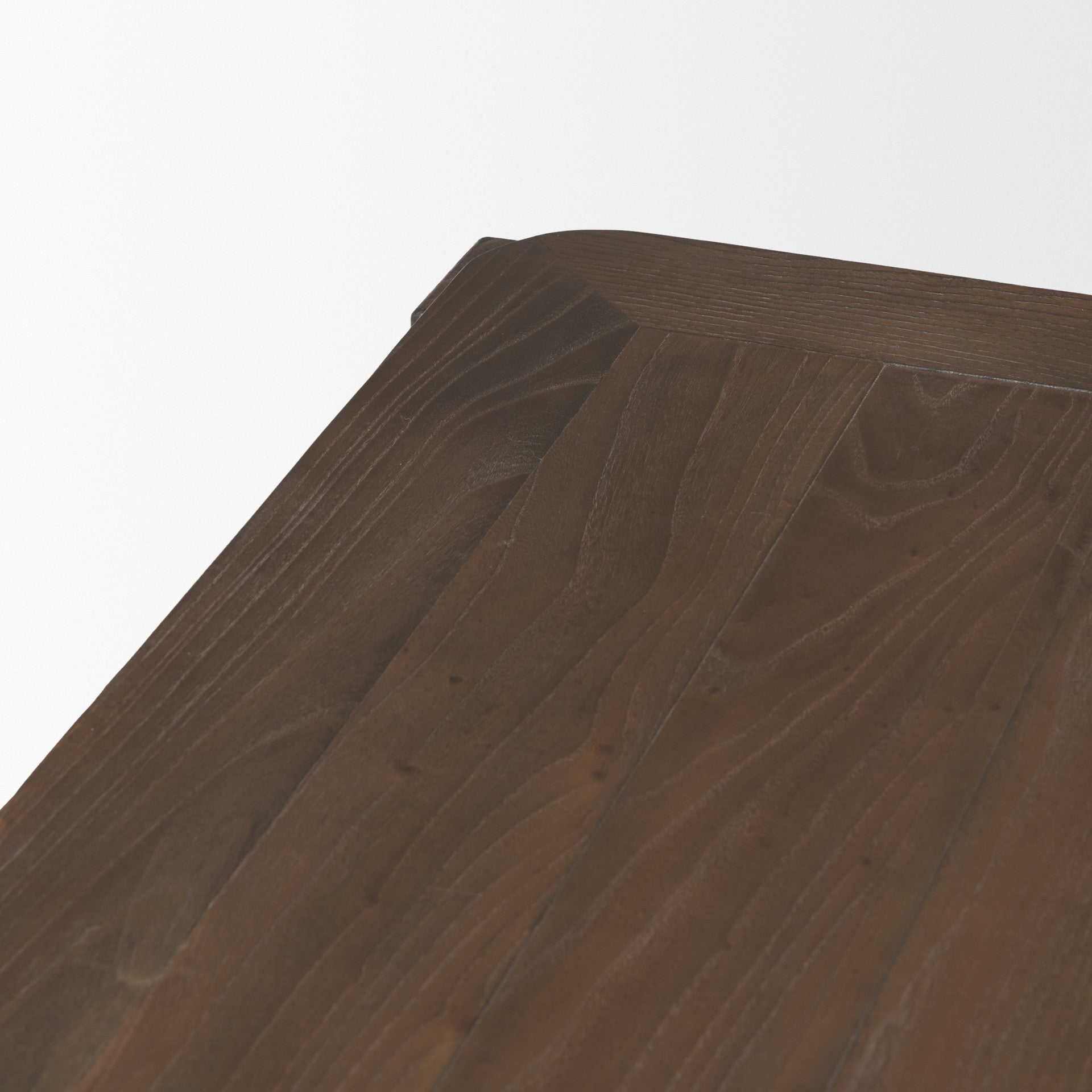72" Dark Brown Wood Dining Table - Loft&Timber