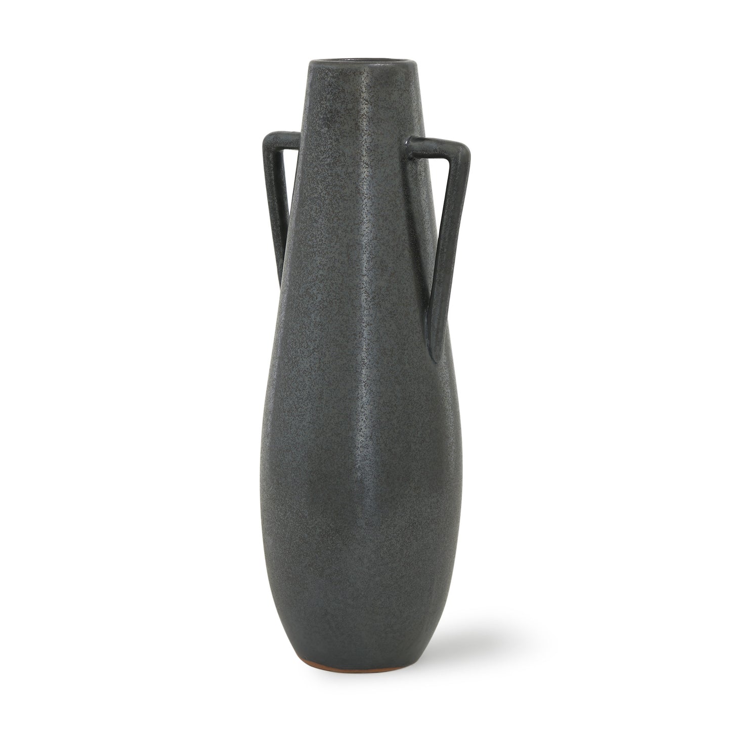 17" Gray Amphora Ceramic Table Vase - Loft&Timber