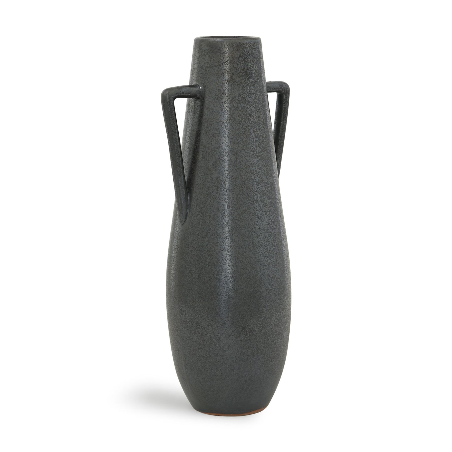 17" Gray Amphora Ceramic Table Vase - Loft&Timber