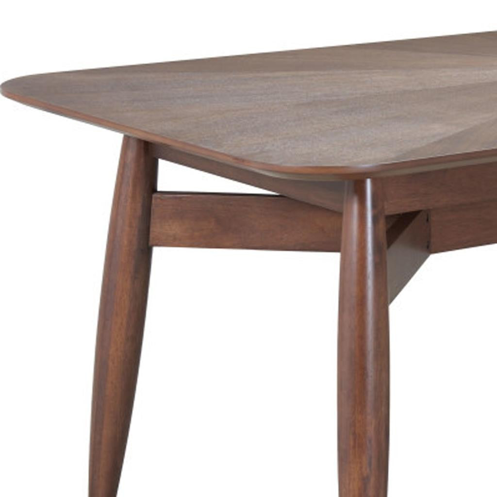 78" Espresso Solid Wood Dining Table - Loft&Timber