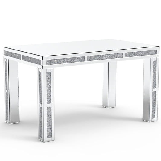 31" Silver Wood Dining Table - Loft&Timber