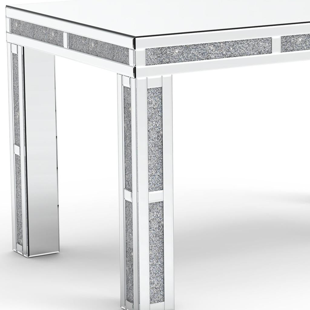 31" Silver Wood Dining Table - Loft&Timber