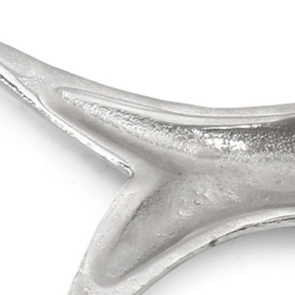 23" Silver Cast Aluminum Fish Serving Tray - Loft&Timber