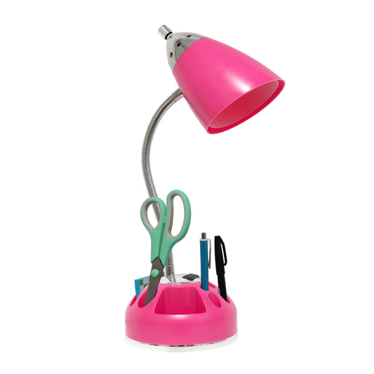 20" Pink Swing Arm Table Lamp - Loft&Timber