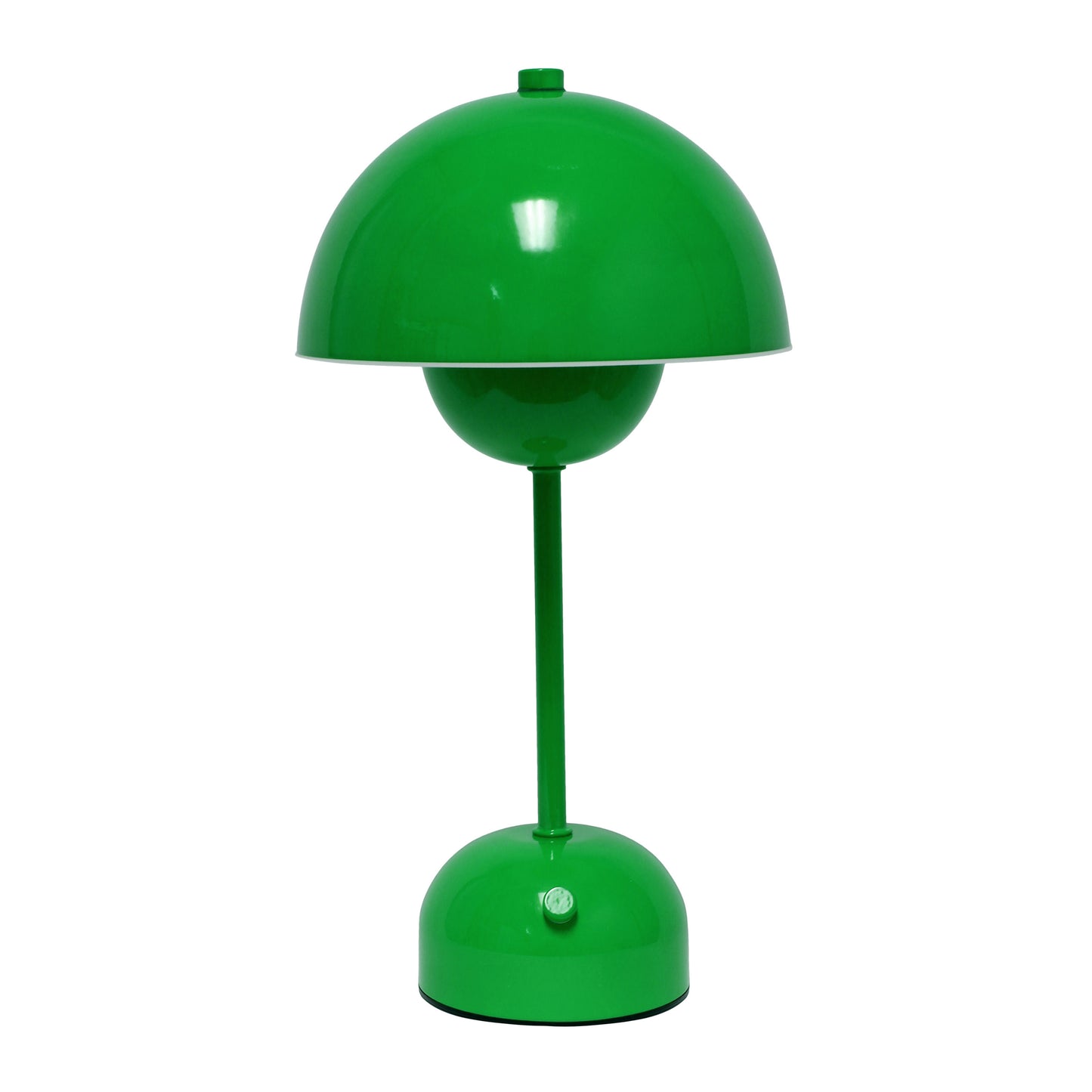 12" Green Metal Table Lamp - Loft&Timber
