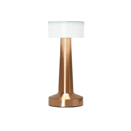 9" Copper Metal Lighthouse Table Lamp - Loft&Timber