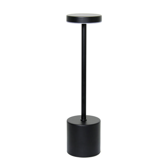 13" Black Metal Table Lamp - Loft&Timber