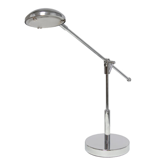 21" Silver Metal Table Lamp - Loft&Timber
