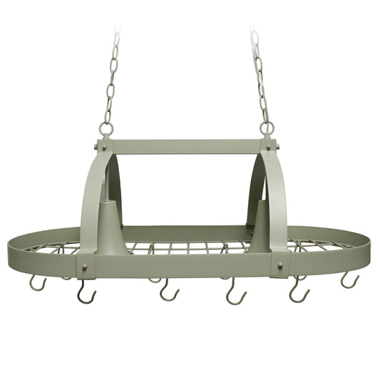 Slate Gray Kitchen Island Metal Ceiling Light - Loft&Timber