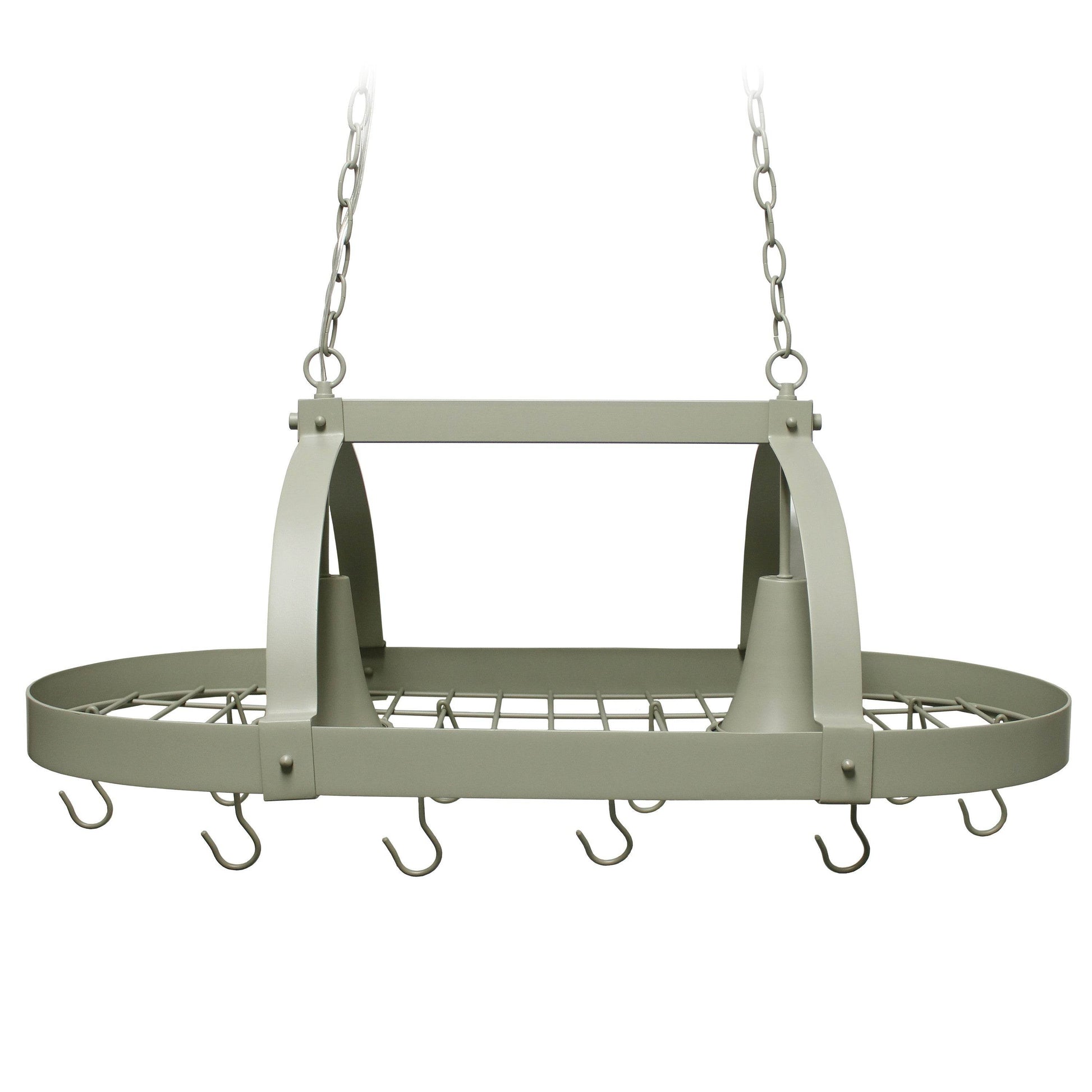Slate Gray Kitchen Island Metal Ceiling Light - Loft&Timber