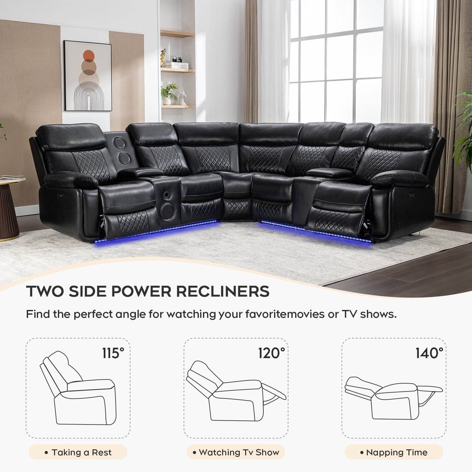 Power Recliner Couches - Loft&Timber
